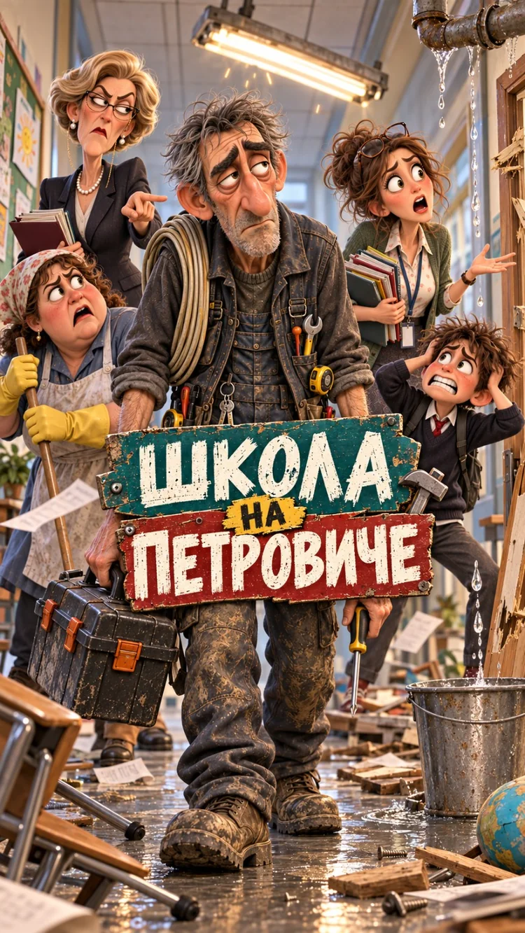 Обложка фильма «Школа на Петровиче»